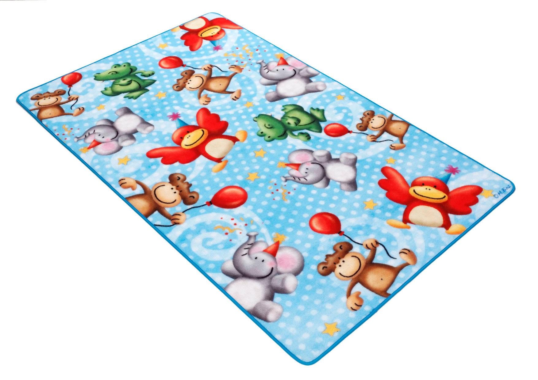 Böing Carpet Fußmatte »Lovely Kids LK-4«, rechteckig, 2 mm Höhe, Schmutzfan günstig online kaufen