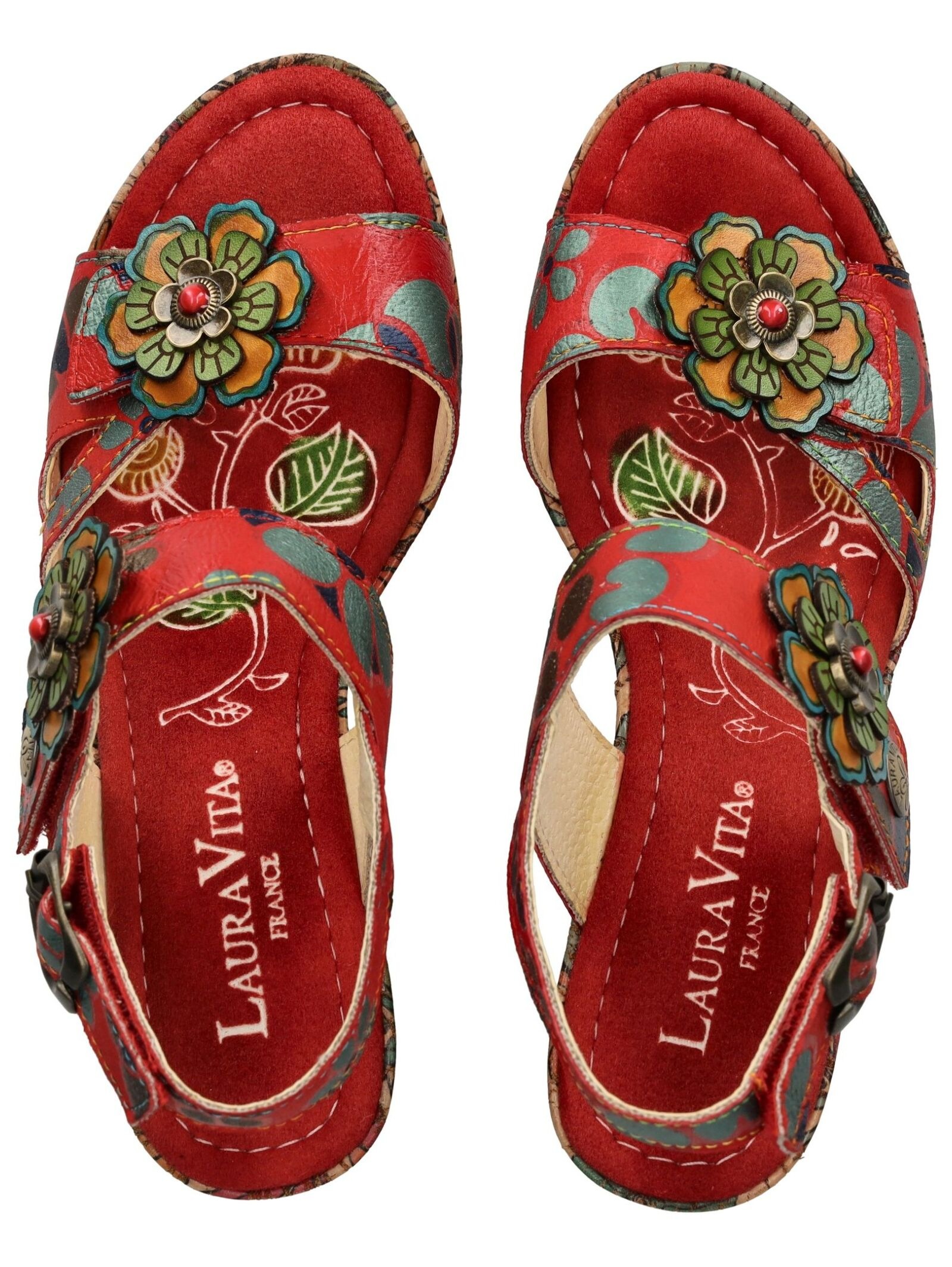 LAURA VITA Riemchensandale »LAURA VITA Sandalen Leder«