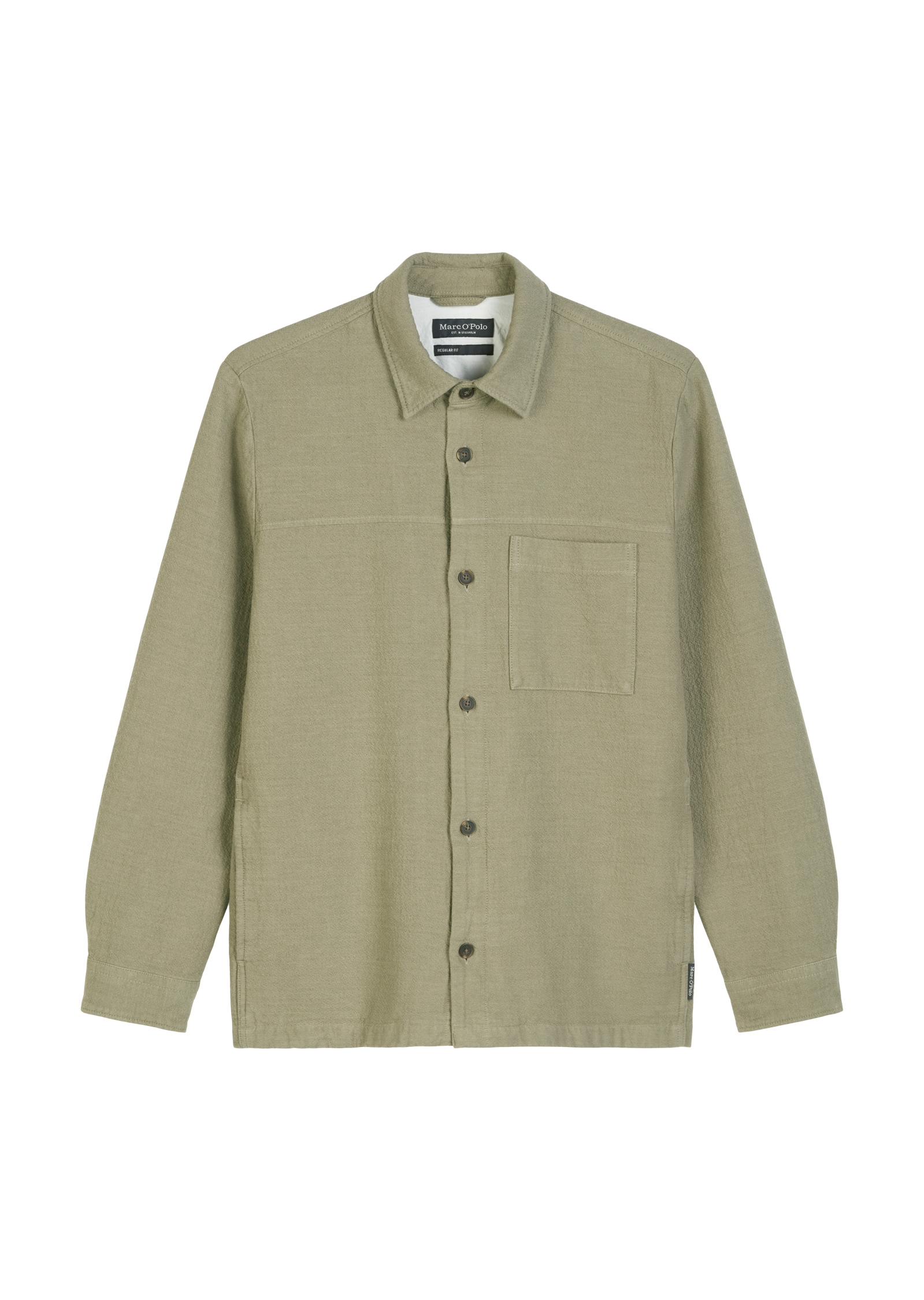 Marc O'Polo Hemdjacke, Lebendige Crinkle-Struktur