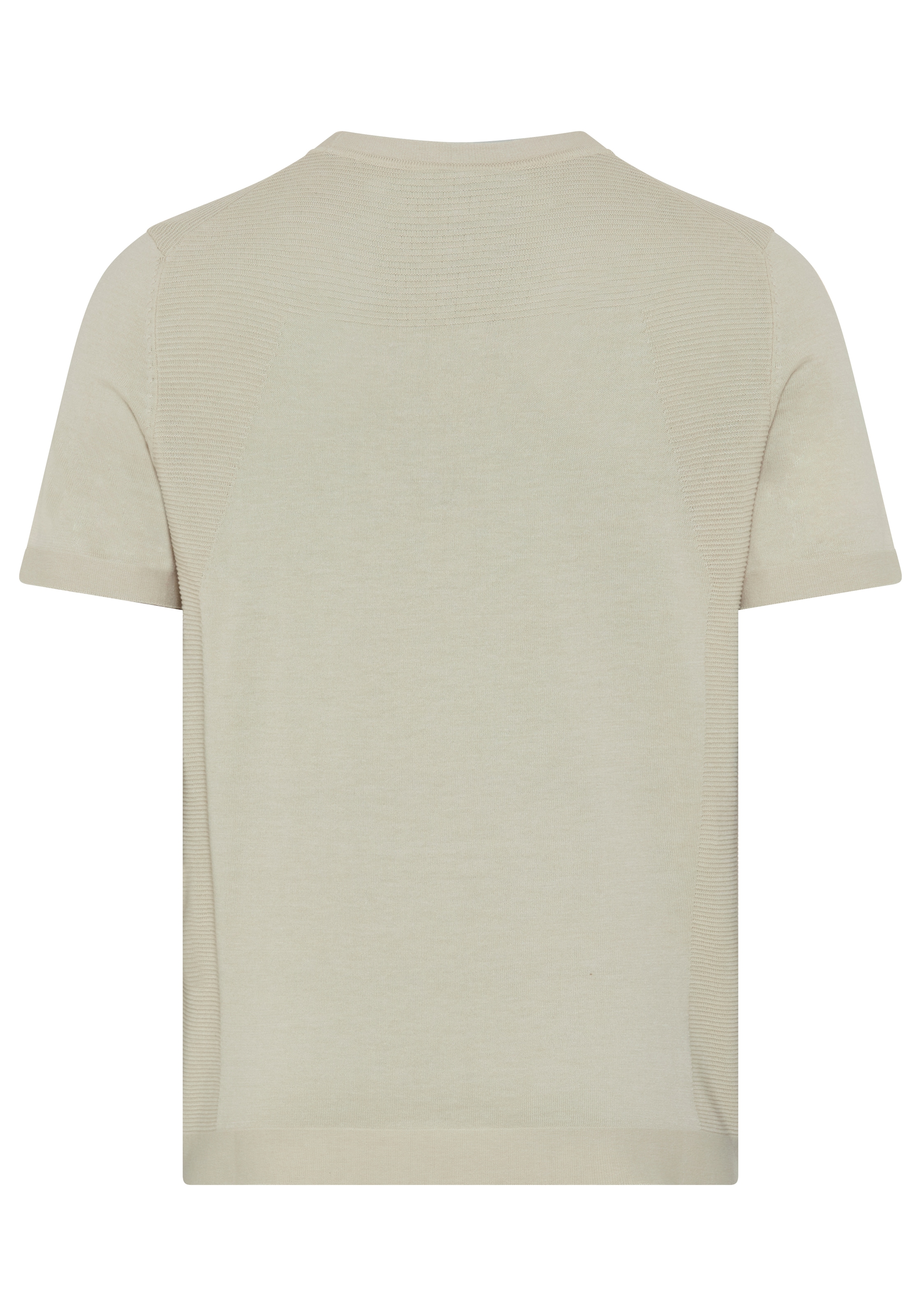 BOSS GREEN Strickpullover Rundhalsauswschnitt, Regular Fit, Struktur-Strick