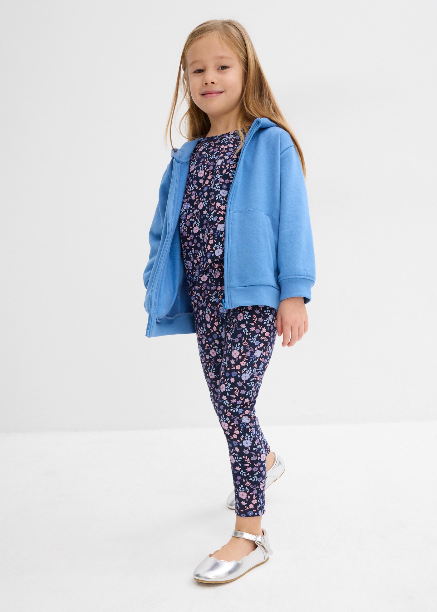 bonprix Leggings  aus Baumwolle mit Elasthan, bequeme Passform