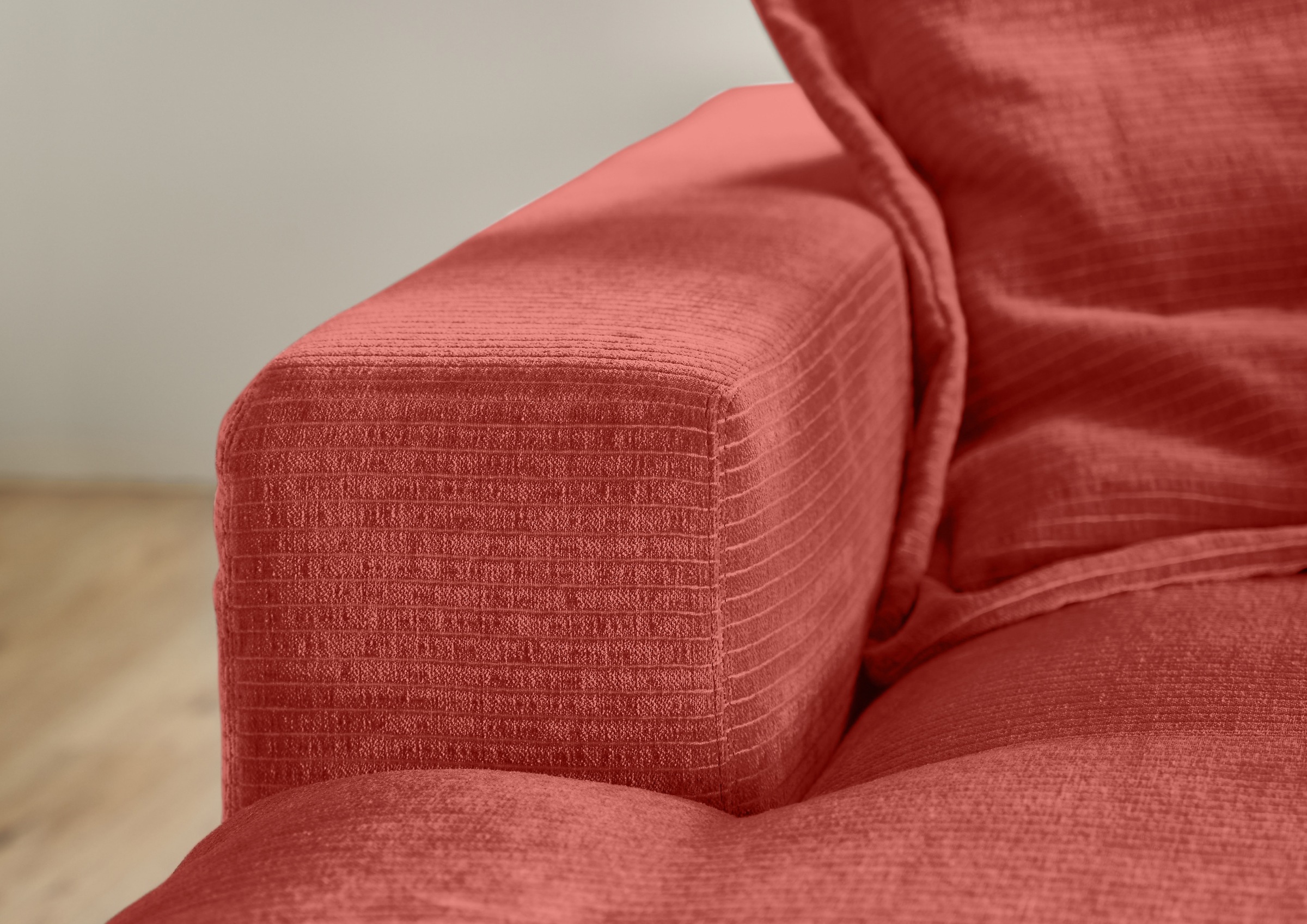 Musterring Ecksofa »Lucia«, verschiedene Farben, großer Longchair mit Armlehne, B330 x T190 cm