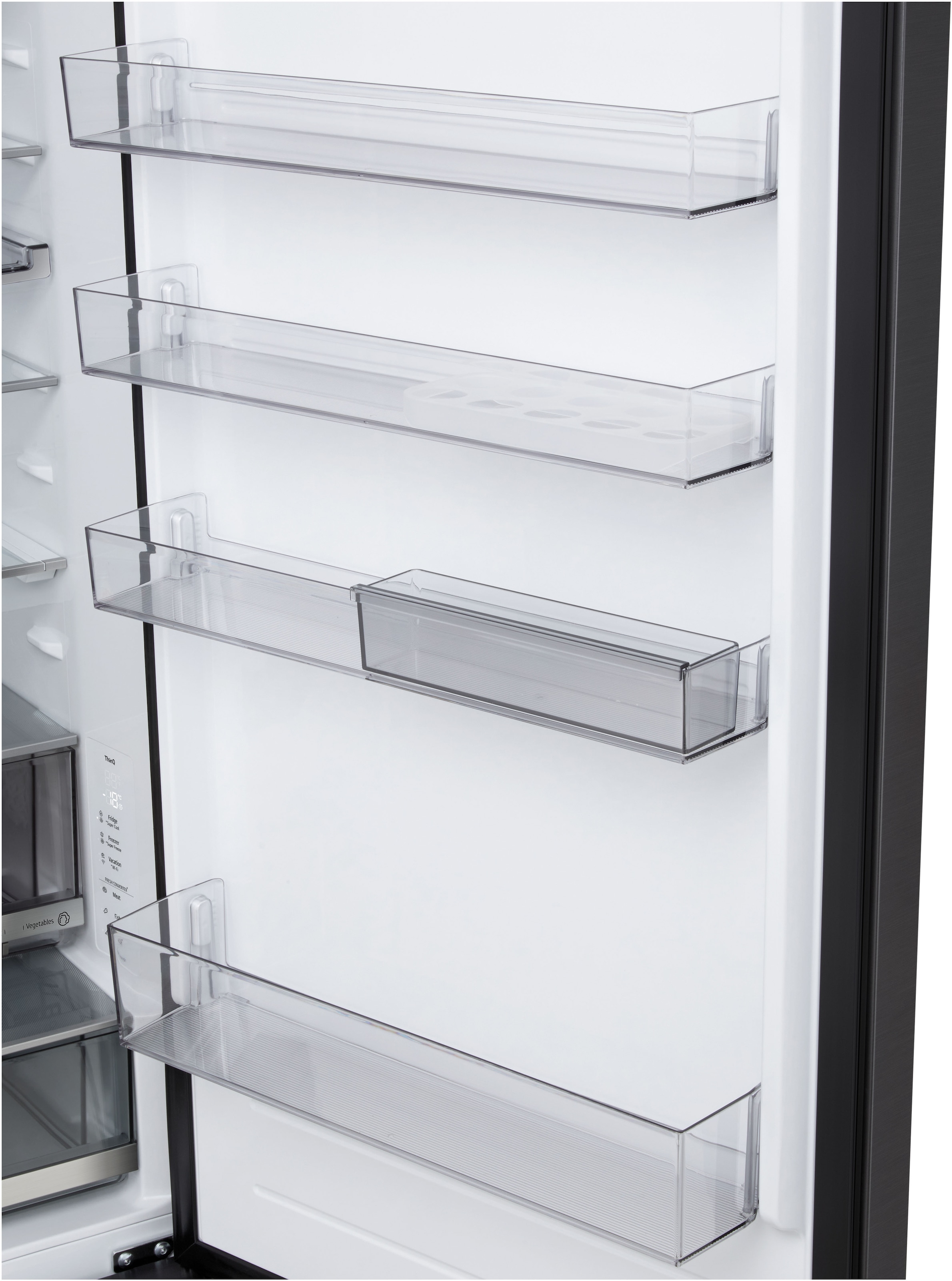LG Kühl-/Gefrierkombination Serie 7 »GBBW726AEV« 203 cm hoch 69,7 cm breit Vollintegrierbarer Kühlschrank dank frontaler Luftzufuhr und Abluft