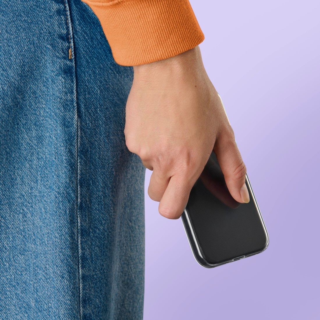 Hama Smartphone-Hülle »Handyhülle für Samsung Galaxy S26+, durchsichtig« Smartphones ultradünn, vergilbungsfrei, griffige Oberfläche, passgenauer Schutz