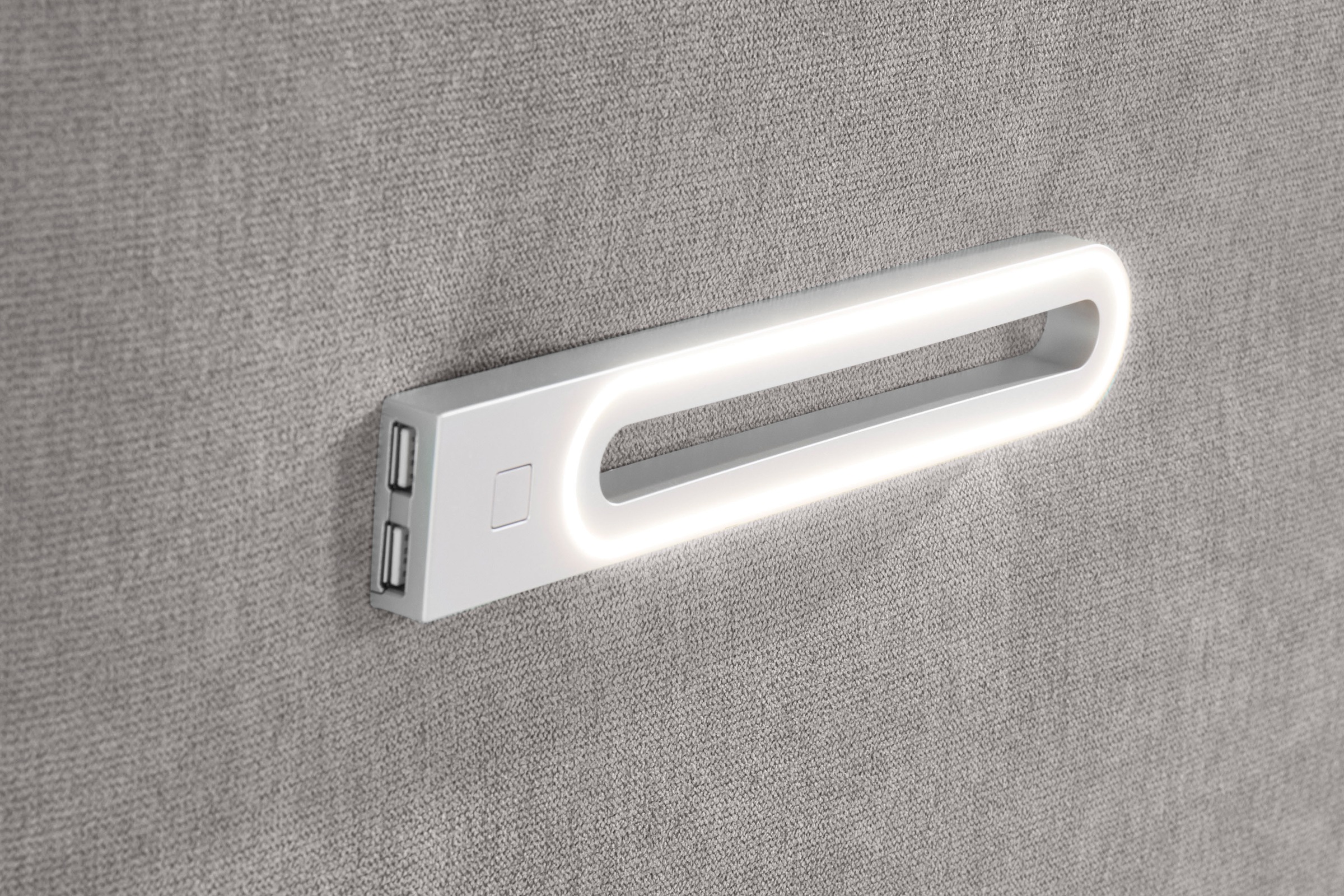 INOSIGN Boxbett »Luan«, Schubkästen, LED-Beleuchtung und Topper, in Breite 120 cm und 180 cm