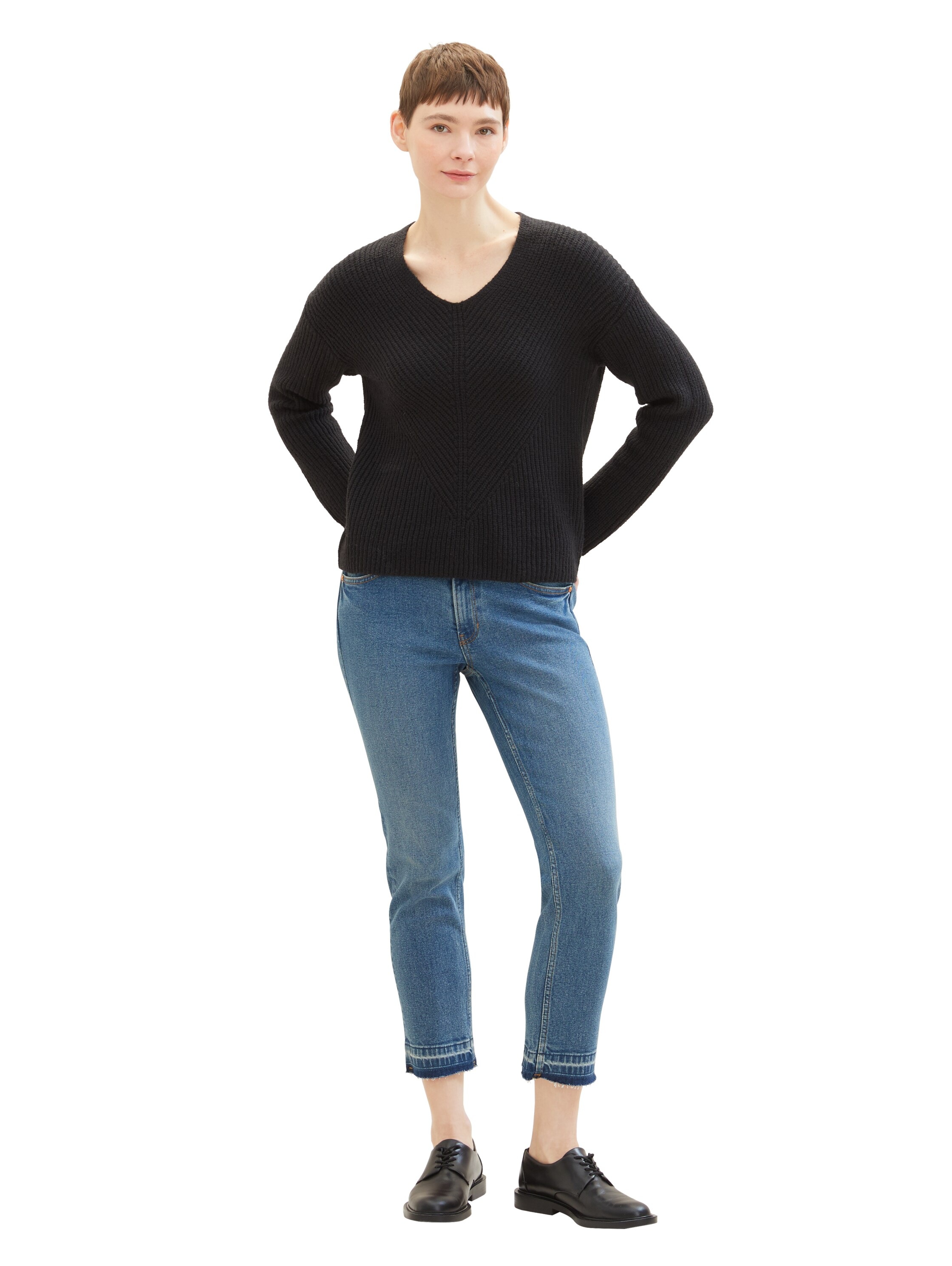 TOM TAILOR Denim Slim-fit-Jeans »Elsa«, in 7/8 Länge
