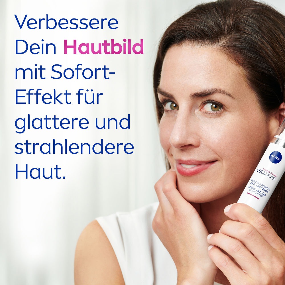 Nivea Gesichtsserum »CELLULAR Expert Filler Konzentriertes Anti-Age Serum«