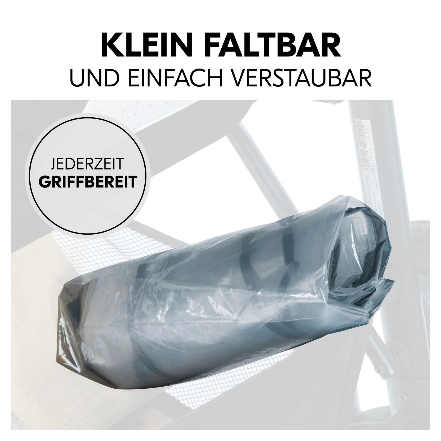 Hauck Kinderwagen-Regenschutzhülle »Pushchair Raincover 3W«, für 3-Rad-Buggy