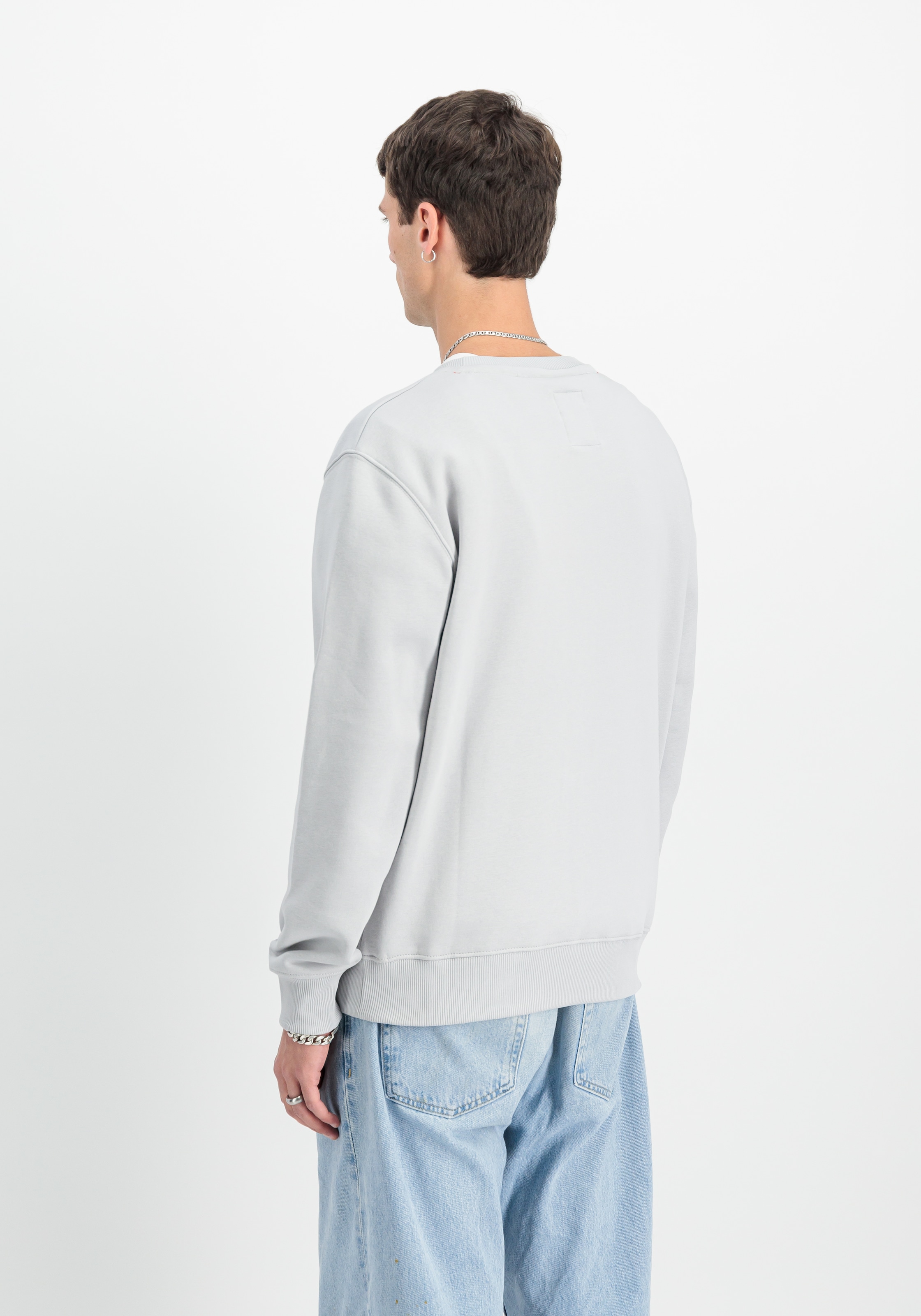 Alpha Industries Sweatshirt »Basic Sweater«, Baumwollmischung, regular fit
