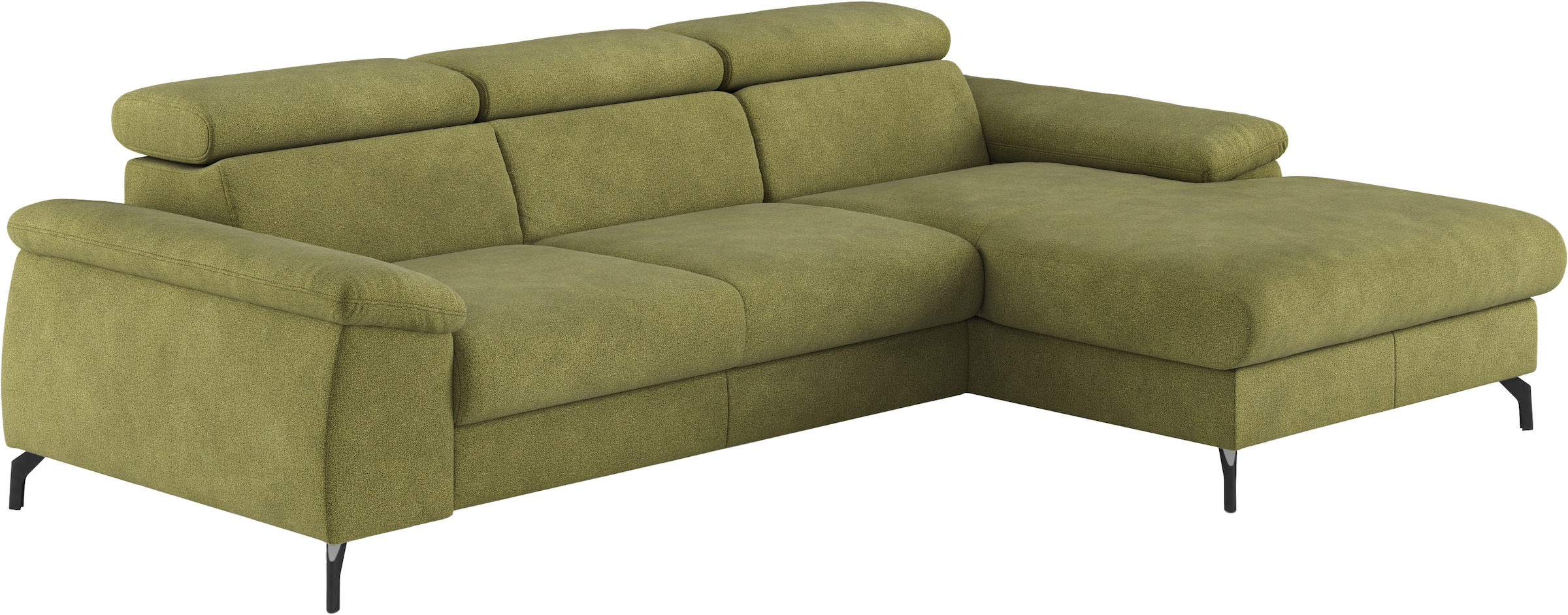 COTTA Ecksofa »Kitty L-Form«, mit Kopfteilverstellung, wahlweise mit Bettfunktion & Bettkasten