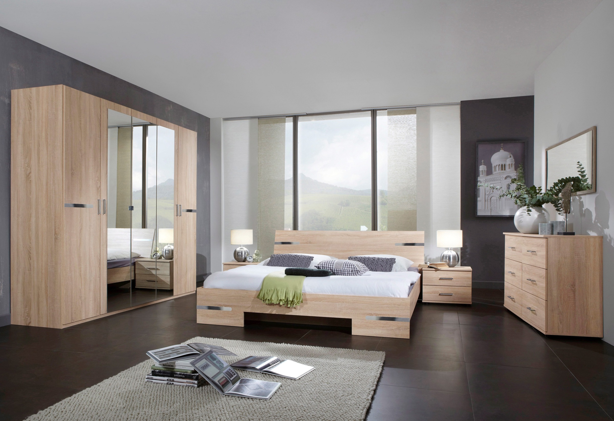 Wimex Futonbett »Anna, Bett Made in Germany«, mit chromfarbenen Details im günstig online kaufen