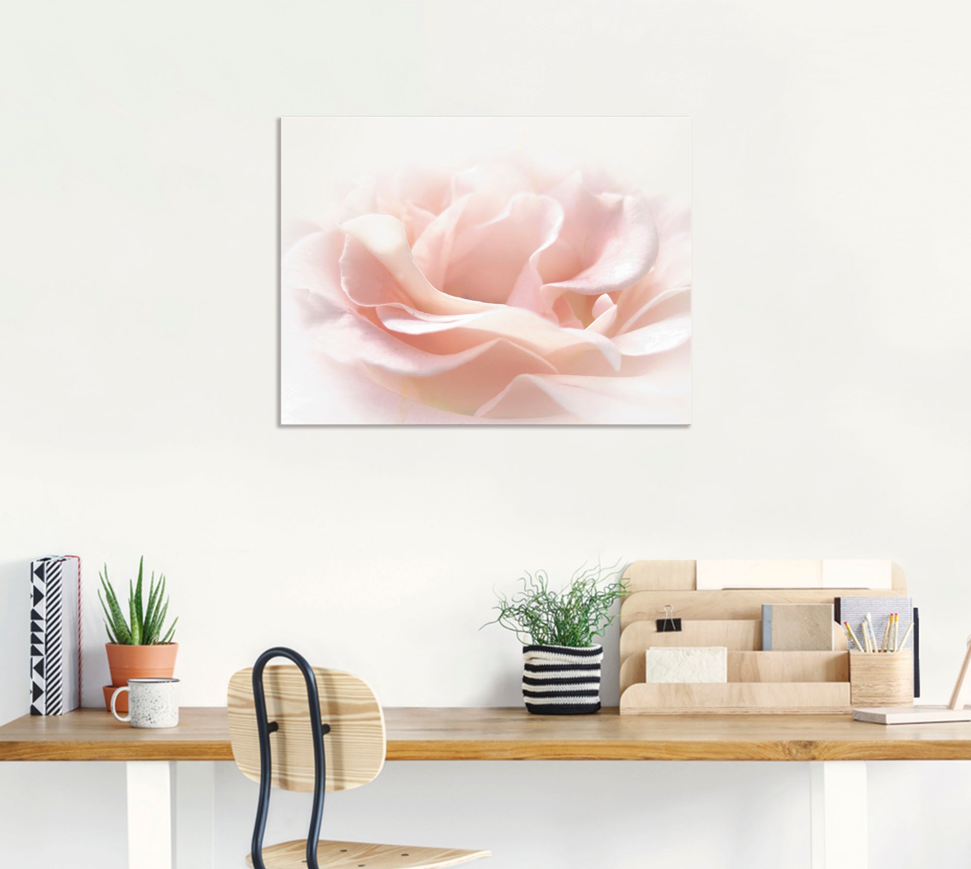 Artland Wandbild »Rose I«, Blumen, (1 St.), als Alubild, Outdoorbild, Leinwandbild, Poster, Wandaufkleber
