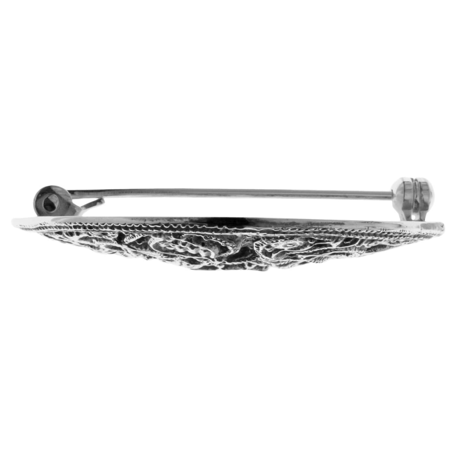 OSTSEE-SCHMUCK Brosche »Ostsee-Schmuck Brosche Hiddensee 42 mm rund«