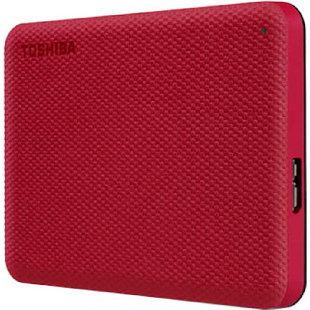 Toshiba externe HDD-Festplatte »Canvio Advance 4TB Red 2020«, 2,5 Zoll, Anschluss USB 3.2