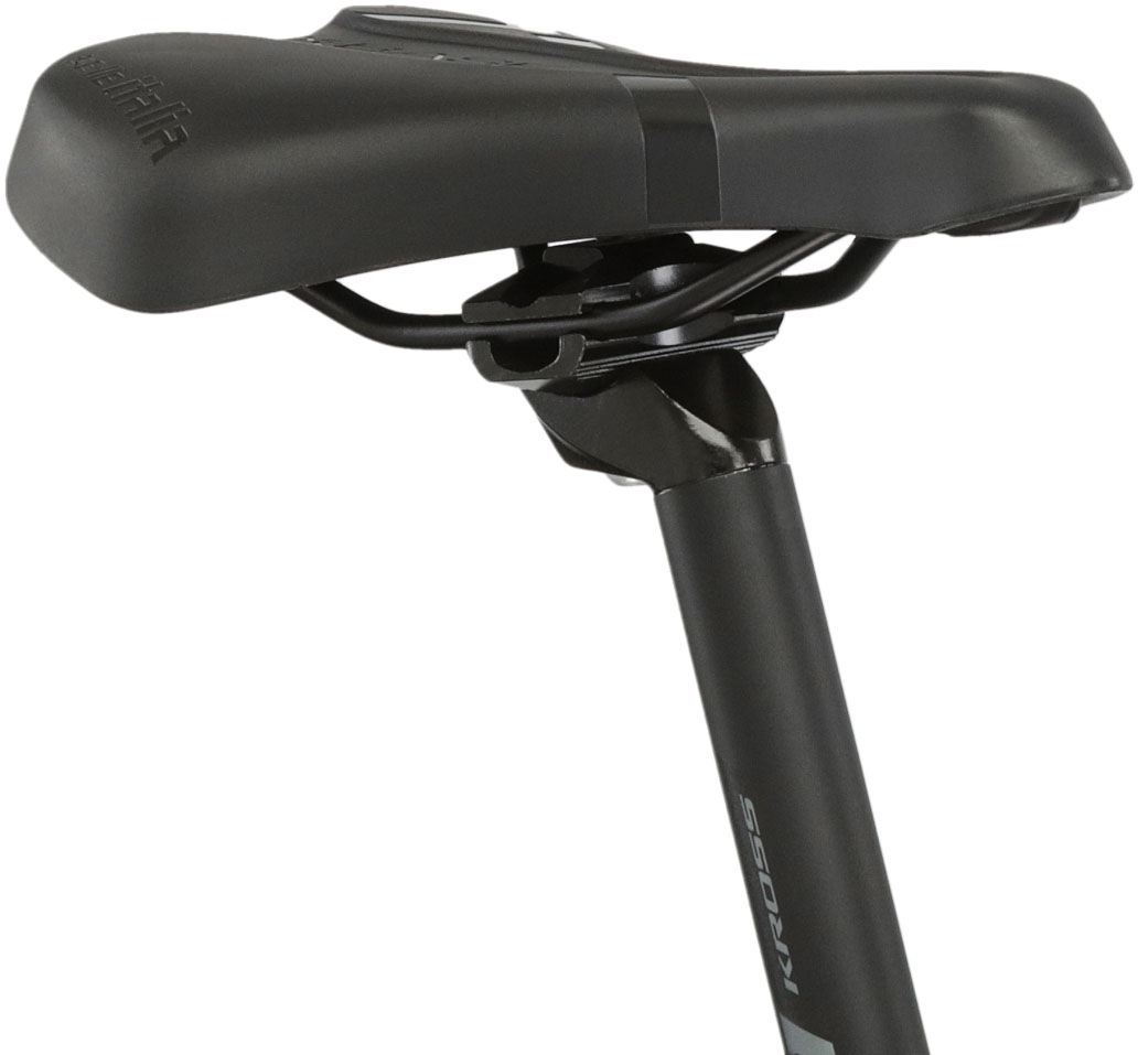 Kross E-Bike »KROSS E-MTB Lea Boost 2.0 29 Zoll blau«, 9 Gang, microSHIFT, ACOLYTE M5180M, Heckmotor 250 W