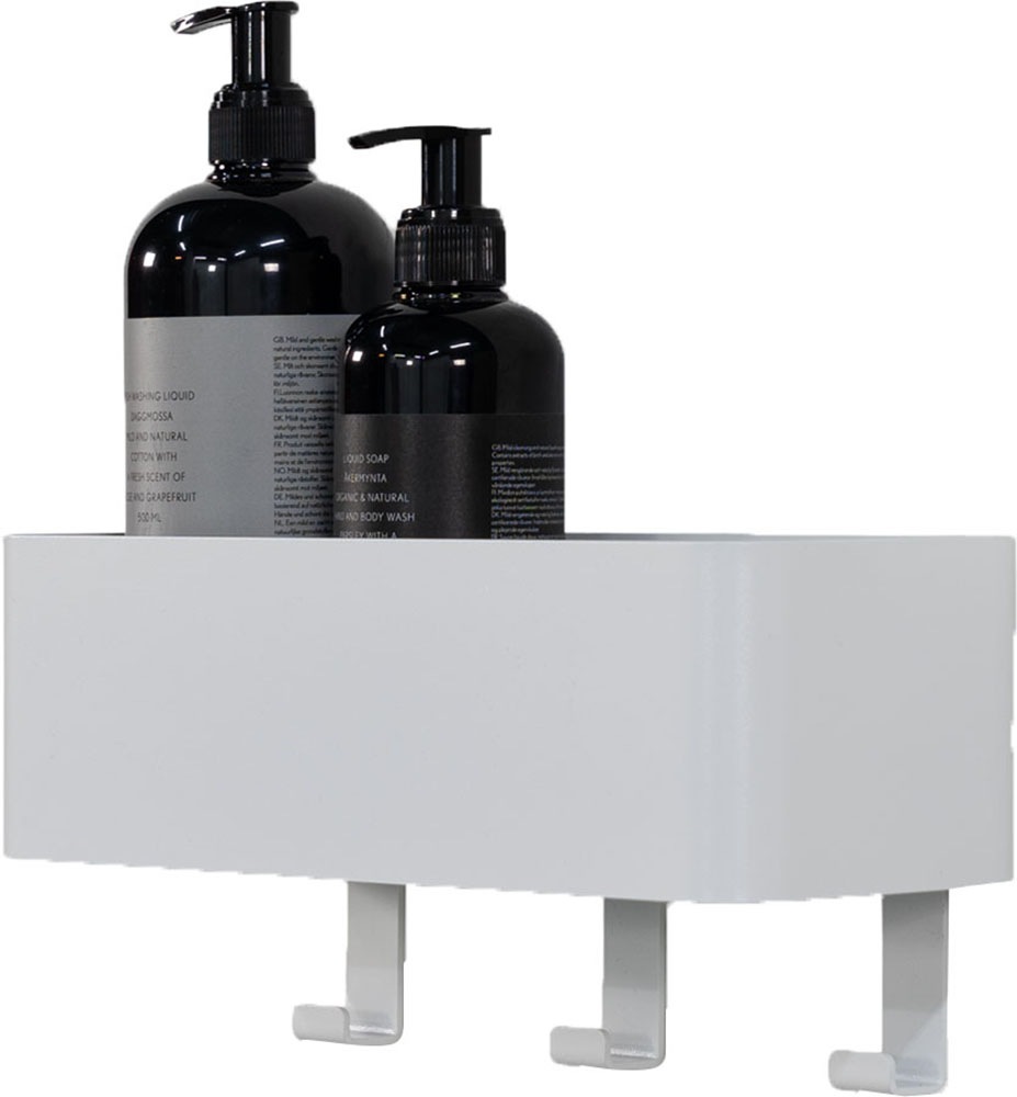 Spinder Design Garderobenhaken »Multi 3«, (1 St.), 2-in-1 Wandregal + Garderobe