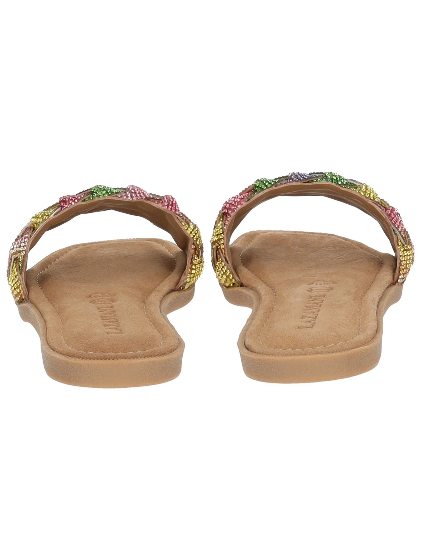 Lazamani Pantolette »Lazamani Pantoletten Leder/Textil«