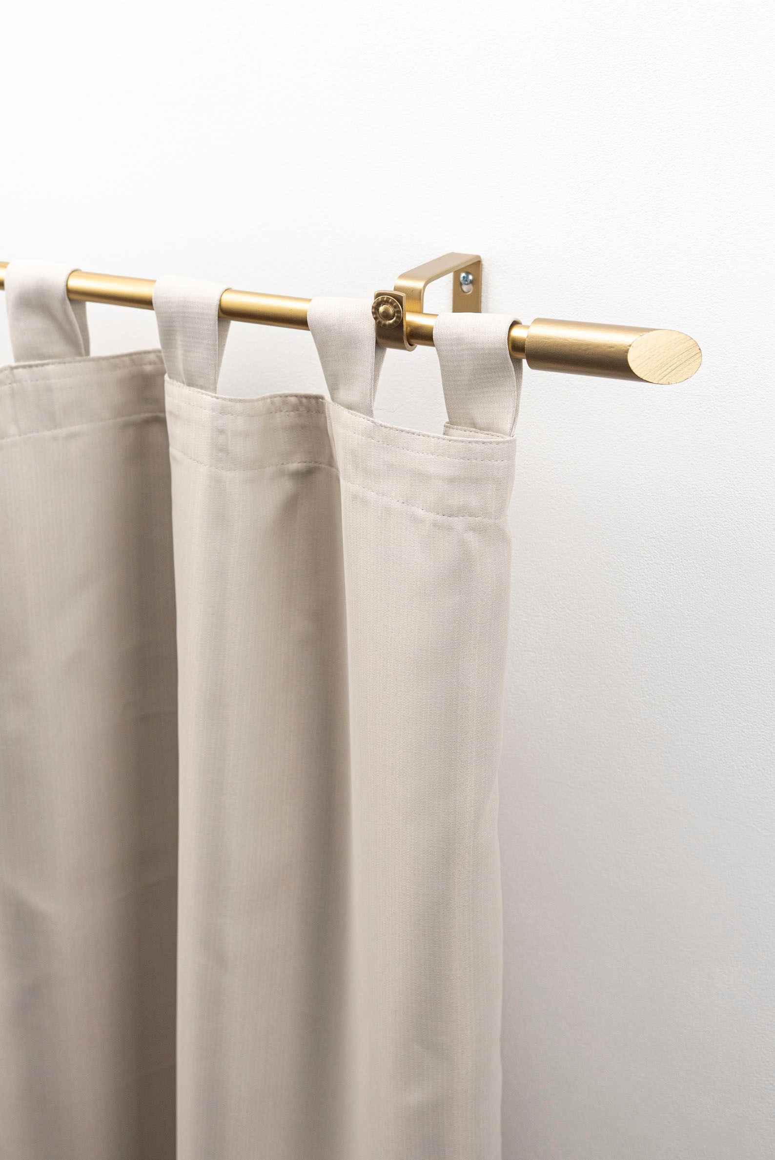 GARESA Gardinenstange »ZYLI mit offenem Träger« 1 läufig-läufig Wunschmaßlä günstig online kaufen