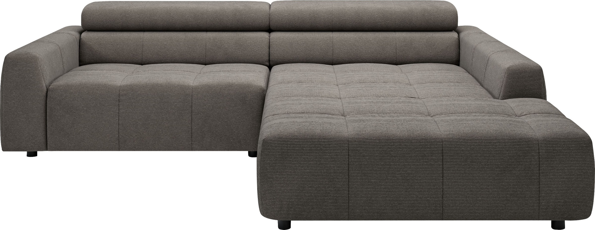 3C Candy Ecksofa »Denver auch mit Cord- und Easy care-Bezug, Kopfteilverste günstig online kaufen