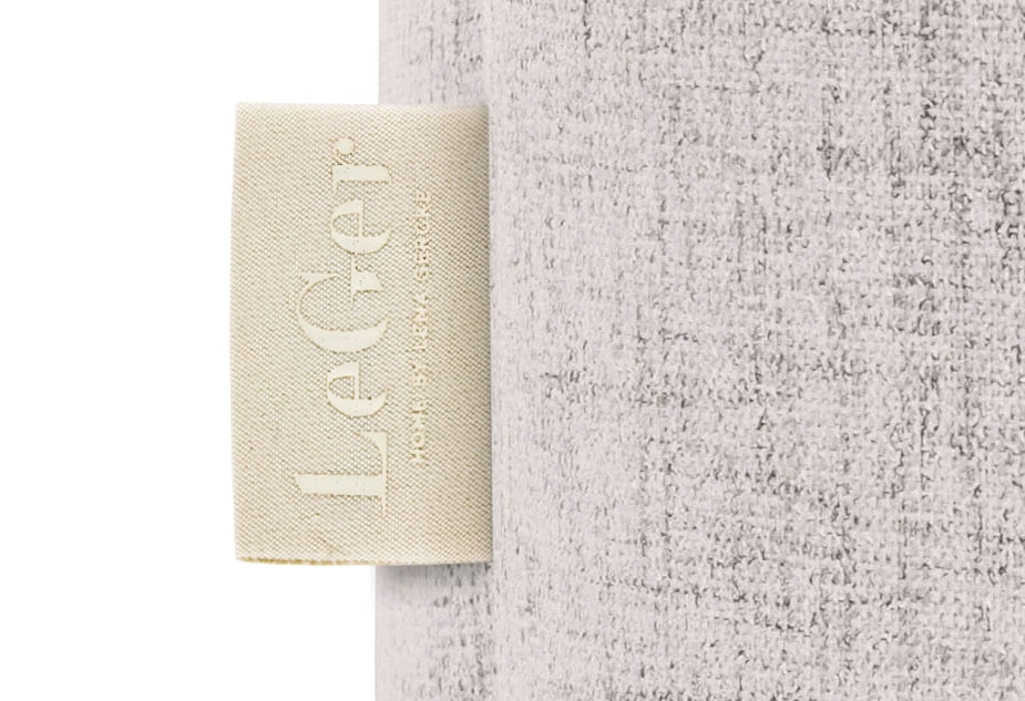 LeGer Home by Lena Gercke 2-Sitzer »Dilara« gerundete Rückenlehne und Front, in 3 Bezugsqualitäten