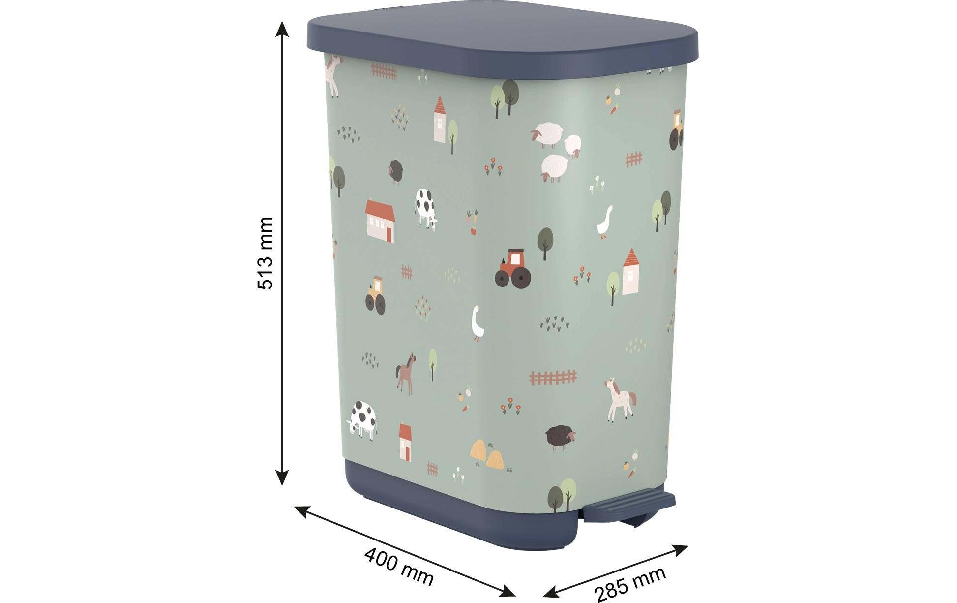 Rotho Babydesign Windeleimer »Yuma Farmtiere 35 l«