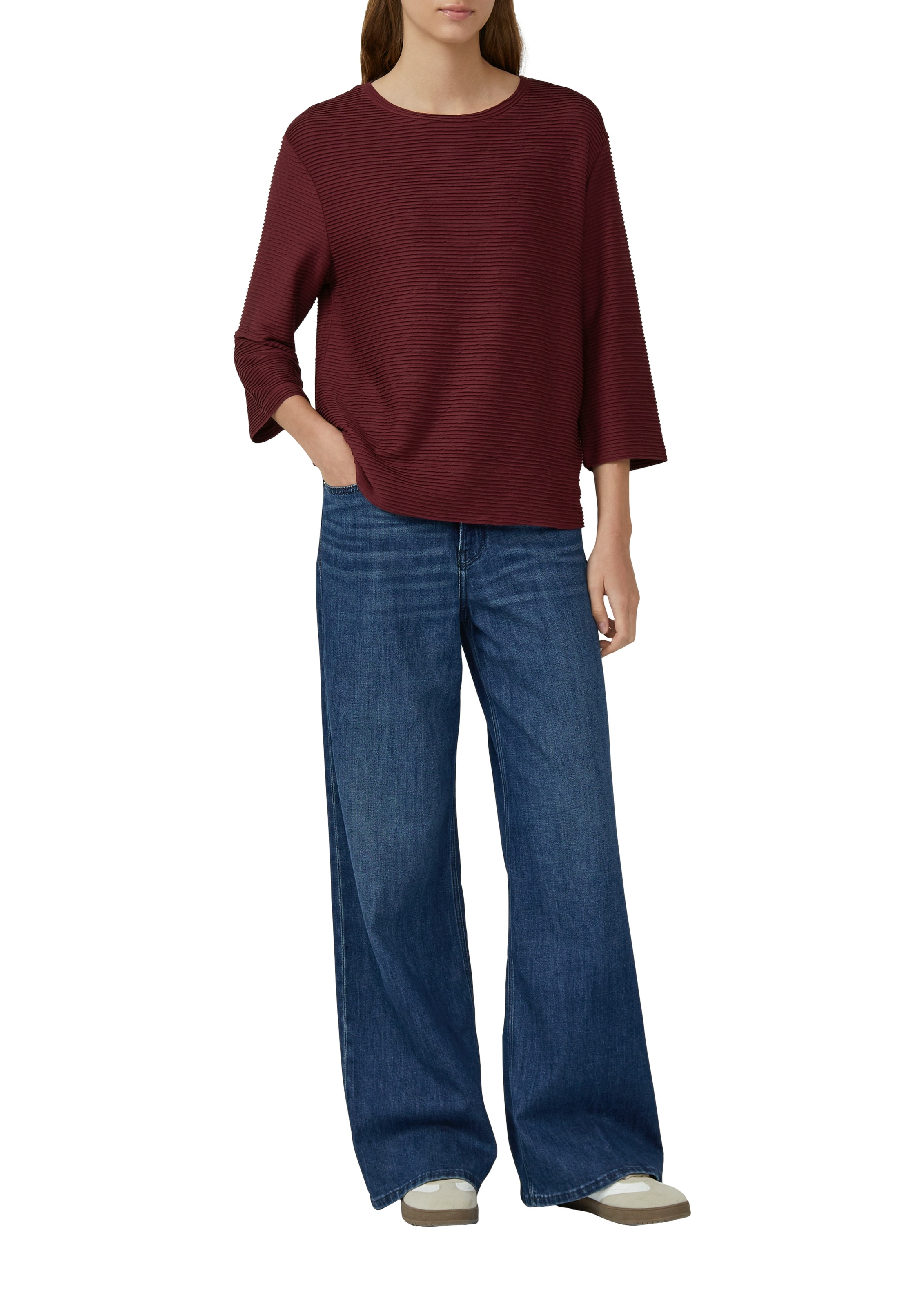 s.Oliver Sweater, mit Streifen Muster
