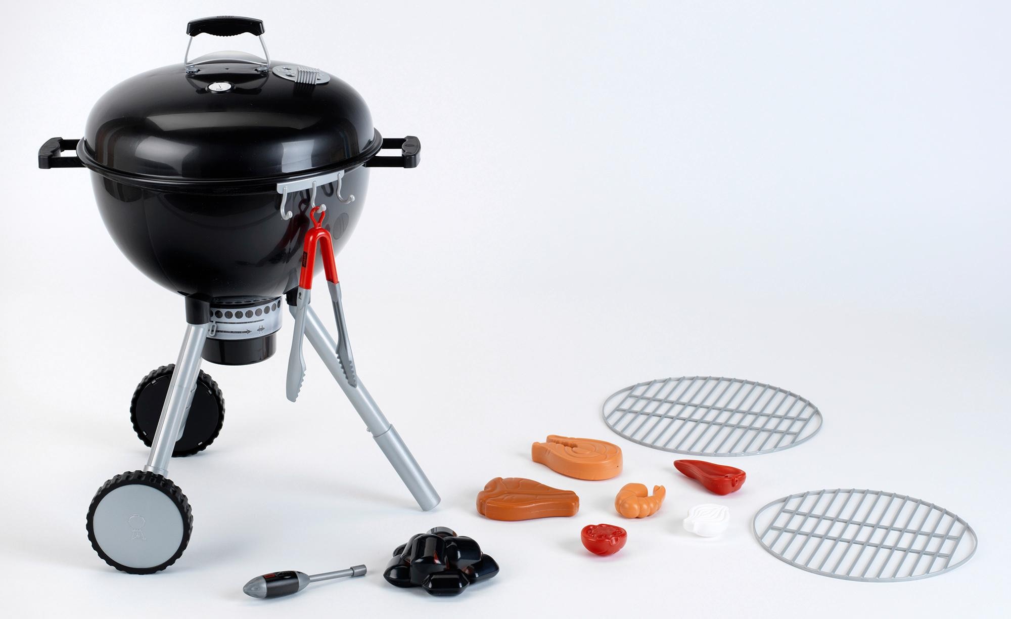 Klein Kinder-Küchenset »Weber Spiel-Kugelgrill One Touch Premium«, mit Licht und Sound, Made in Germany