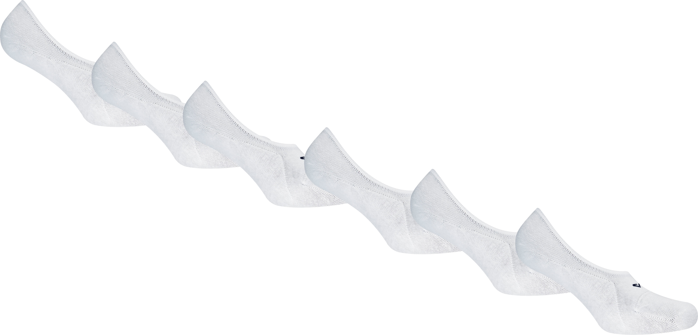 Fila Füßlinge »UNISEX GHOST SOCKS SILICONE HEEL INSIDE«, (6 Paar), mit Logo-Schriftzug