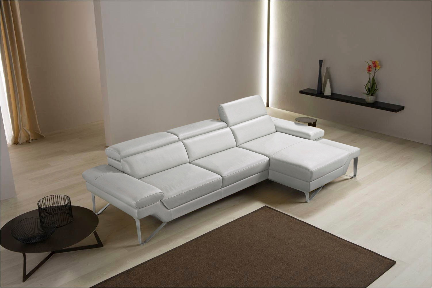 Egoitaliano Ecksofa »Princess, elegantes Designsofa mit erstklassigem Sitzk günstig online kaufen