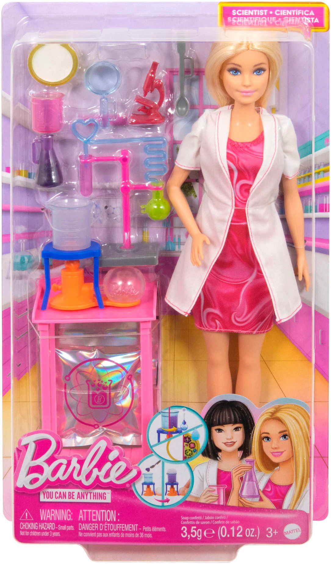 Barbie Anziehpuppe »Barbie Deluxe Career: Wissenschaftlerin«