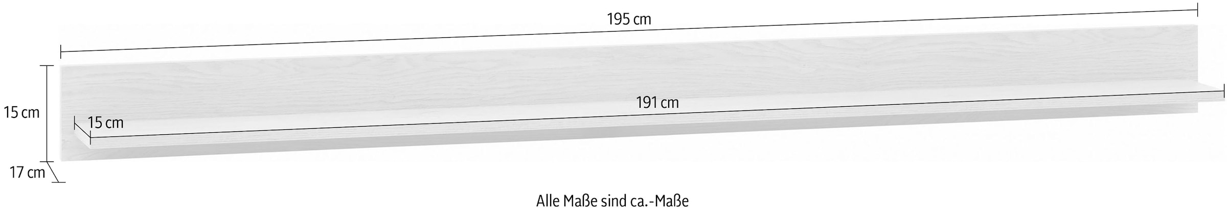 Home affaire Wohnwand »Fredericia, moderne Anbauwand, Komplettset in Kaschmir« Set, 3 Stk. tlg.