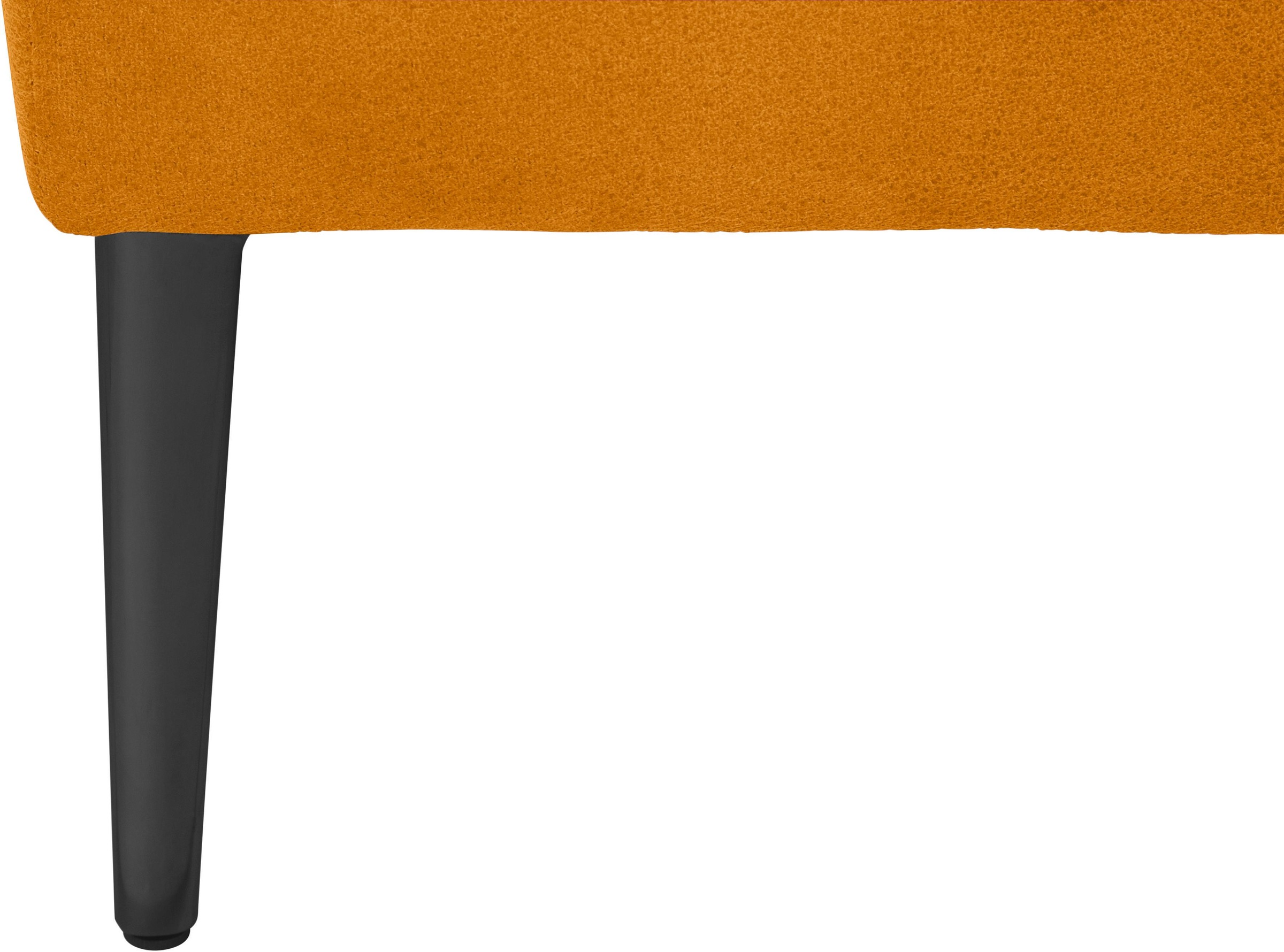 W.SCHILLIG Ecksofa »enjoy&MORE, Designsofa, bequem, zeitlos und elegant, L-Form«, Sitztiefenverstellung, Füße schwarz pulverbeschichtet, Breite 340 cm