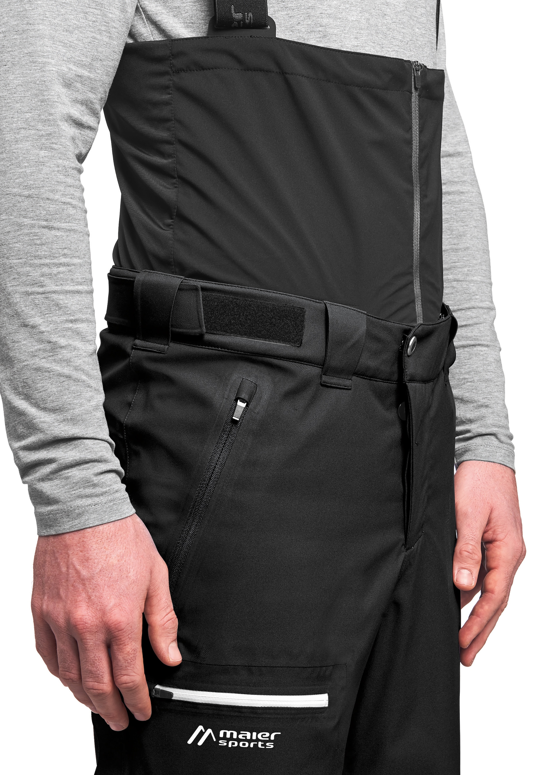 Maier Sports Funktionshose »Diabas Bib M«  Von Berg- bis Hochtour begleitet diese wasserdichte Outdoor-Latzhose