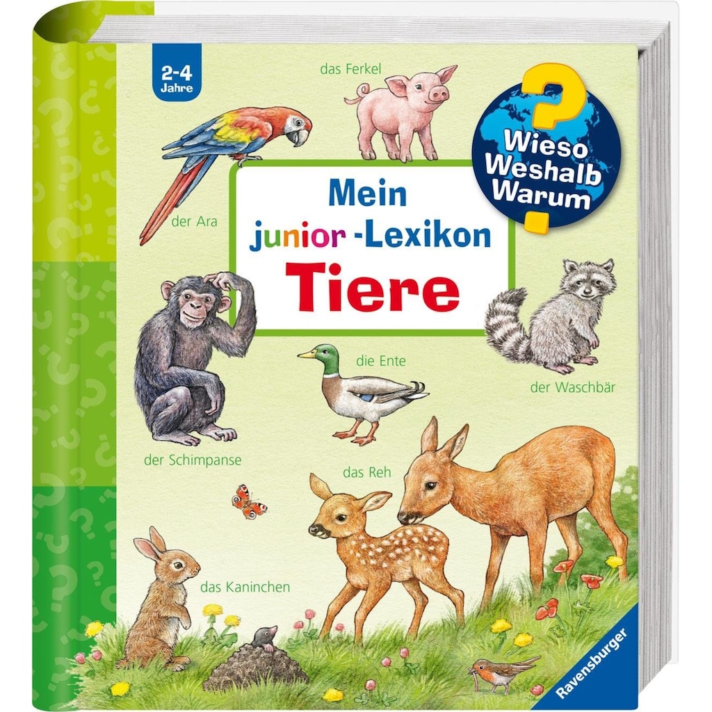 Ravensburger Buch »Mein junior-Lexikon: Tiere - Wieso? Weshalb? Warum?«, Made in Europe; FSC® - schützt Wald - weltweit