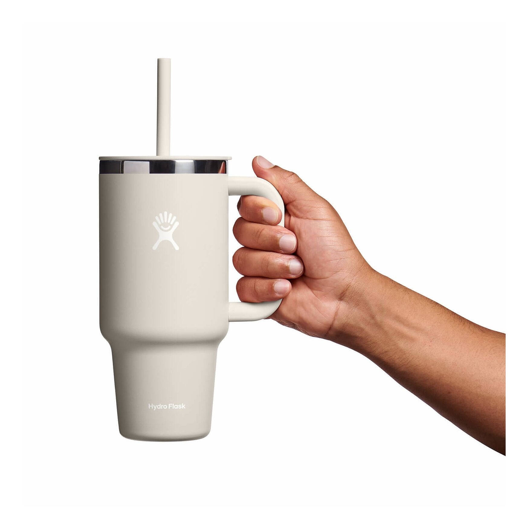 Hydro Flask Thermobecher »All Around Travel Tumbler in den Größen 24 oz/ 32 oz / 40 oz«, (1 tlg.), Thermo Cup mit Strohhalm