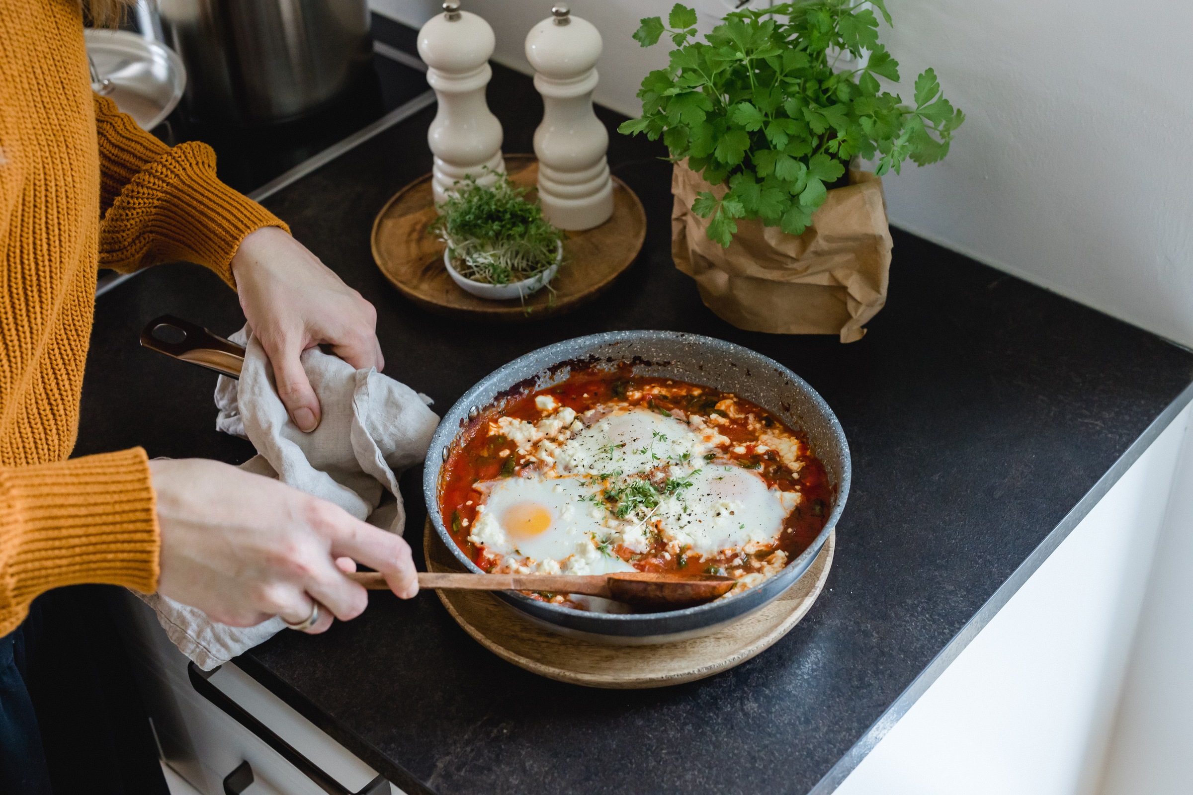 MÄSER Bratpfanne »Professional« Edelstahl 18/10 Set, 1 Stk. tlg.