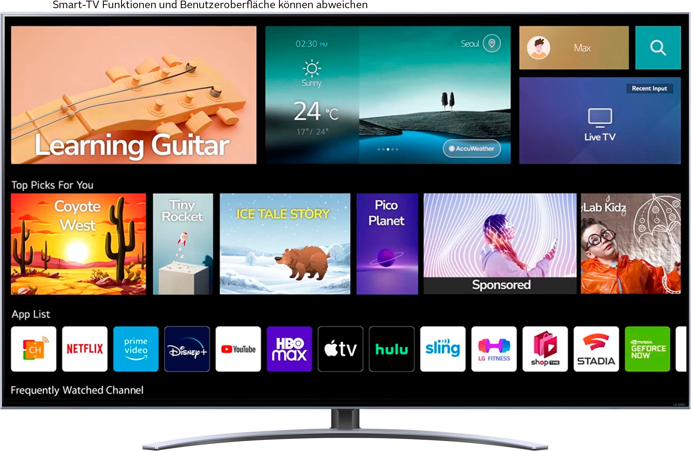 LG QNED-Fernseher »55QNED829QB«, 139 cm/55 Zoll, 4K Ultra HD, Smart-TV,  QNED,bis zu 120Hz,α7 Gen5 4K AI-Prozessor,AI Picture Pro,HDMI 2.1 auf Raten  bestellen | alle Fernseher