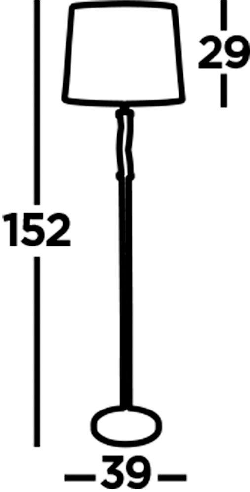 Searchlight Stehlampe »Vegas Floor Lamp« E27 1 Stk.