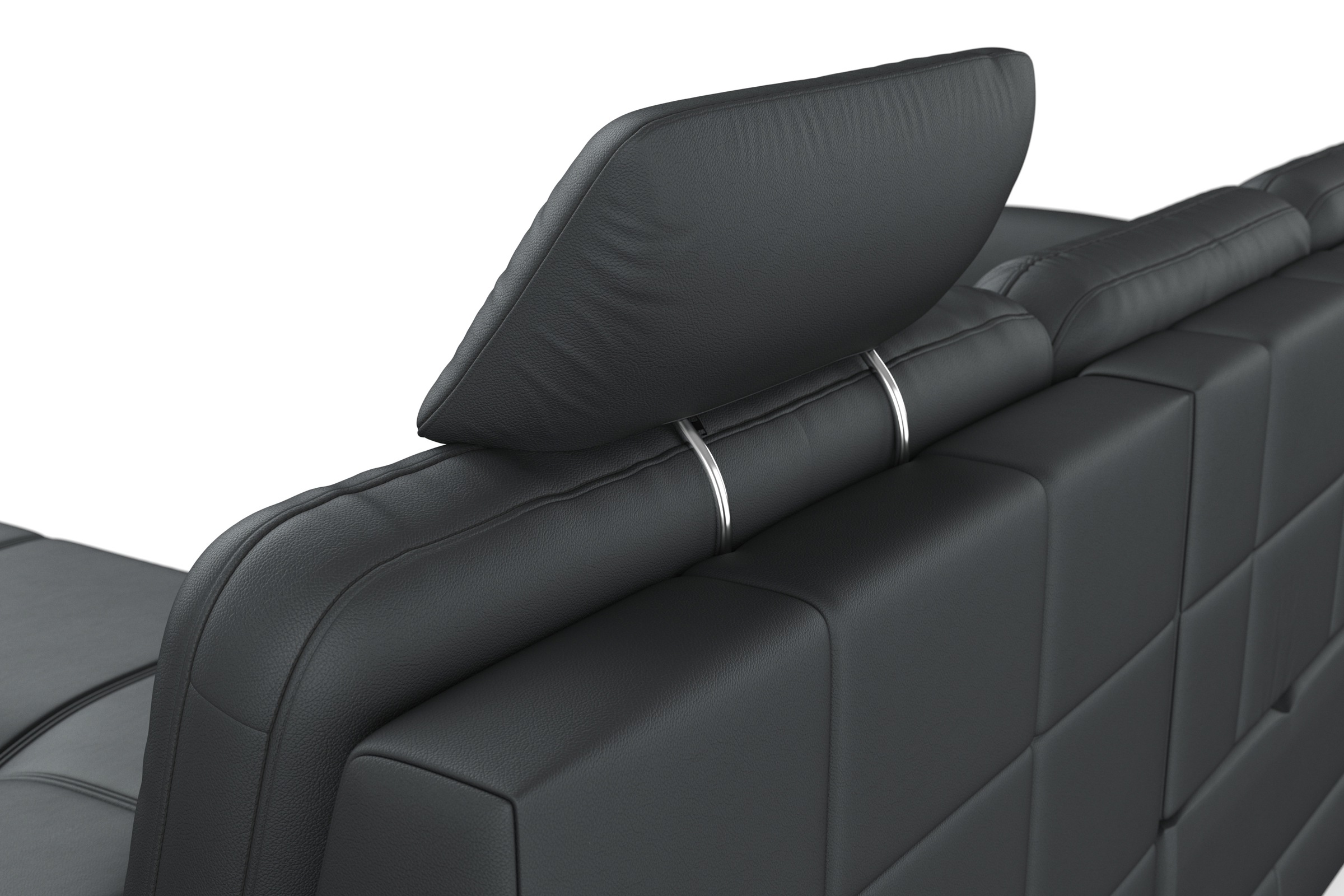 sit&more Ecksofa »Bendigo L-Form«, inklusive Sitztiefenverstellung, Bodenfreiheit 15 cm, 2 Fußfarben