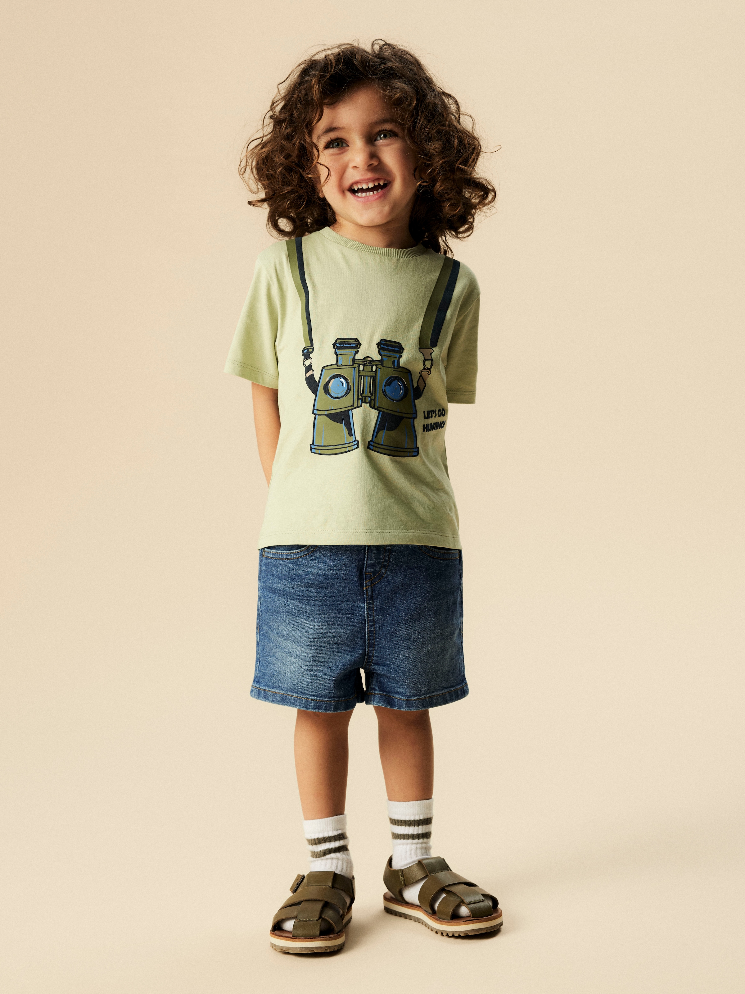 Name It Jeansshorts »NMMRYAN ST DNM SHORTS 1080-DT TB«