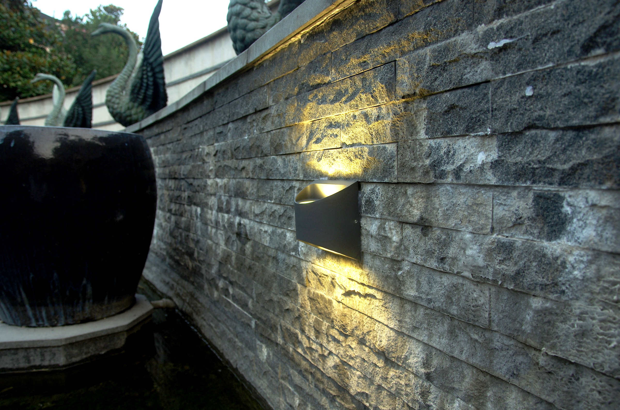 ECO-LIGHT Außen-Wandleuchte »DODD«, Leuchtmittel LED-Modul | LED fest integriert