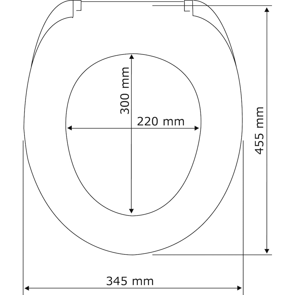 WENKO WC-Sitz »Palma«