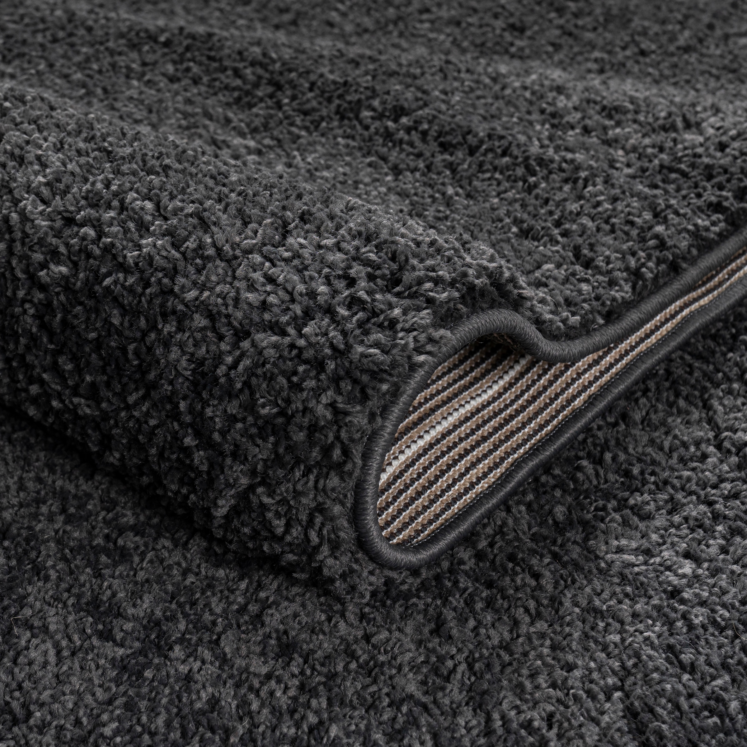 Bruno Banani Hochflor-Teppich »Shaggy Soft«, rechteckig, 30 mm Höhe, gewebt, Uni Farben, besonders weich und kuschelig