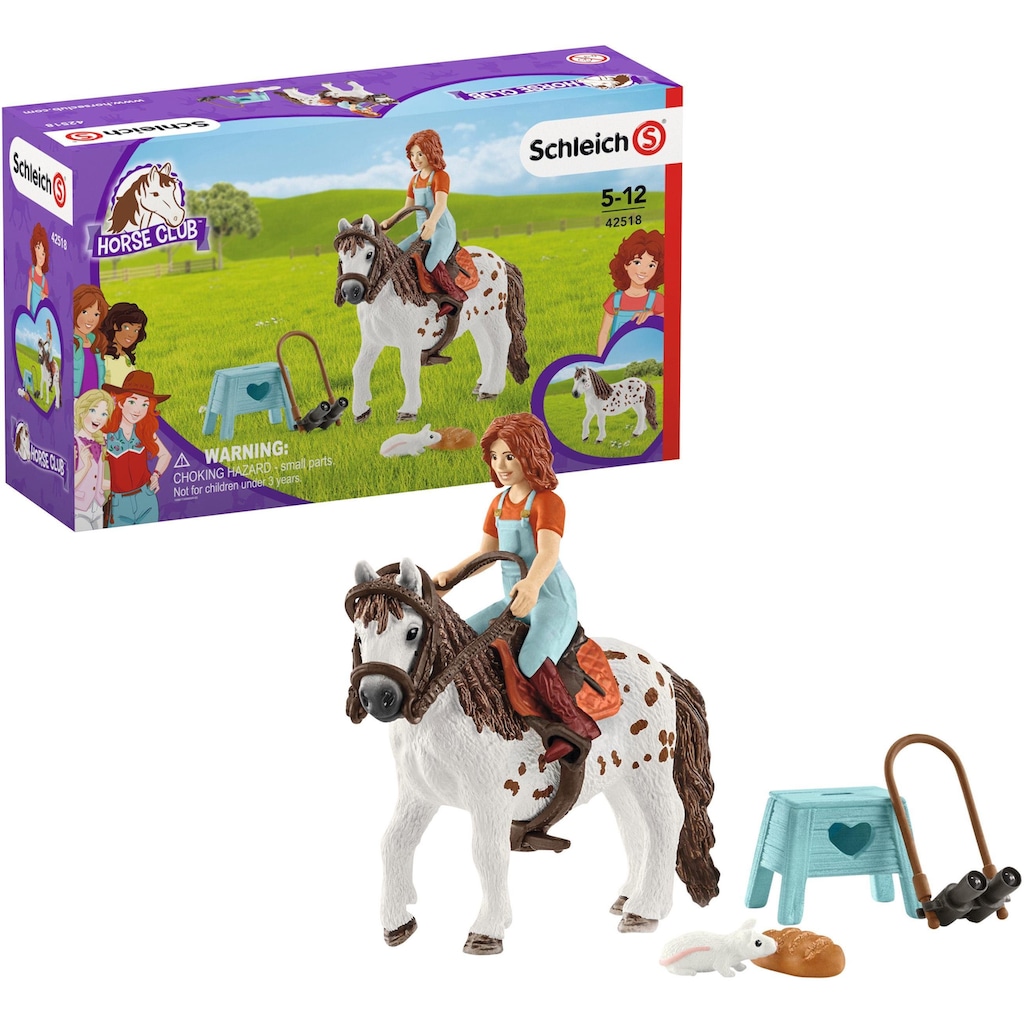 Schleich® Spielfigur »HORSE CLUB Mia & Spotty (42518)«