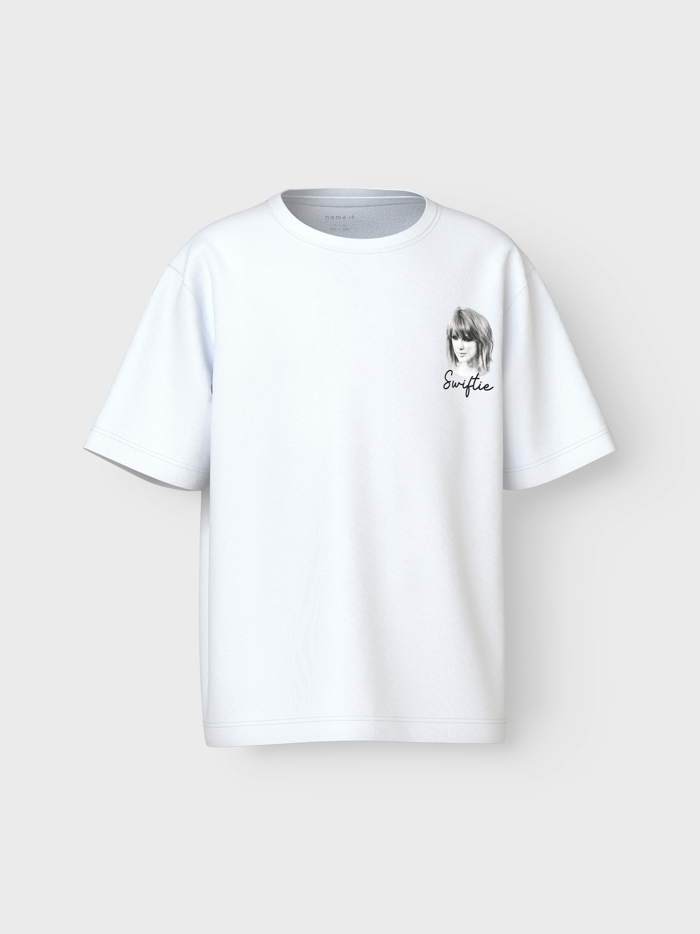 Name It T-Shirt »NKFFERN TSWIFT SS NREG TOP SKY«, CELEBRITY ICONS mit Taylor Swift Frontdruck