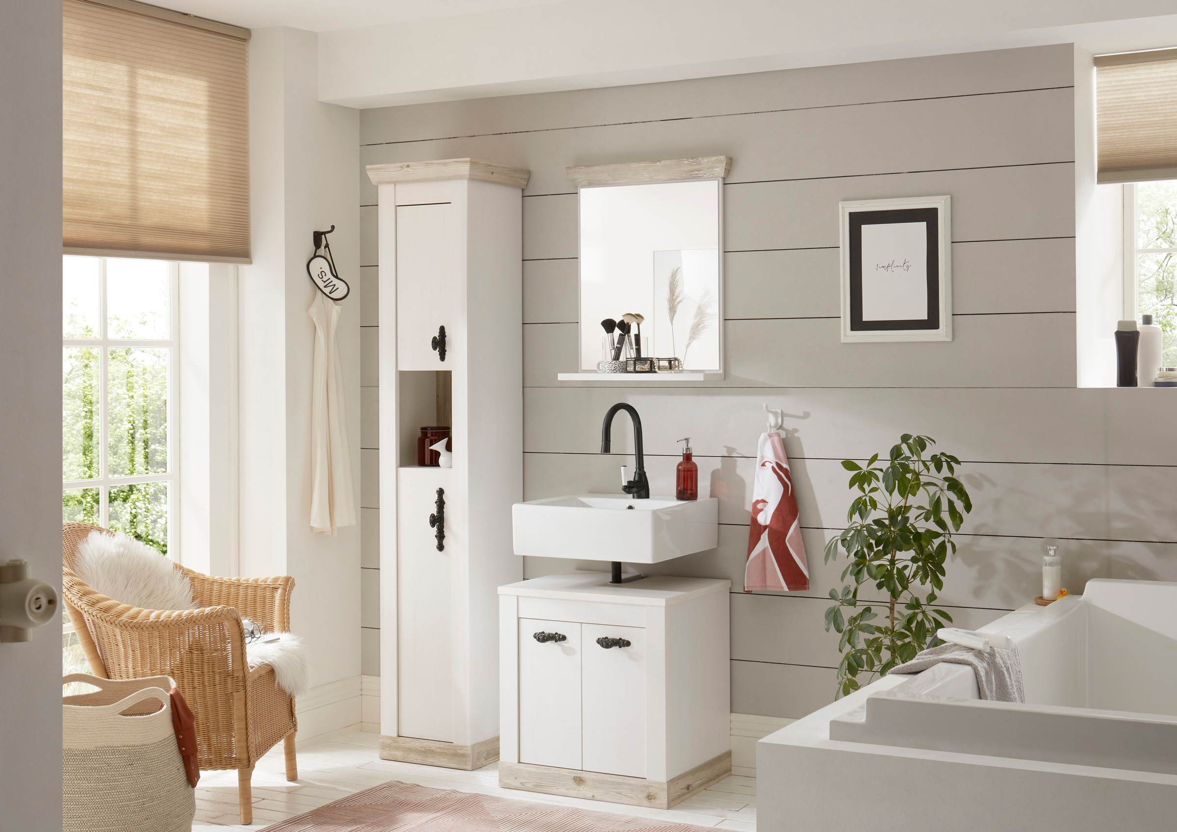 Home affaire Waschbeckenunterschrank »Florenz«