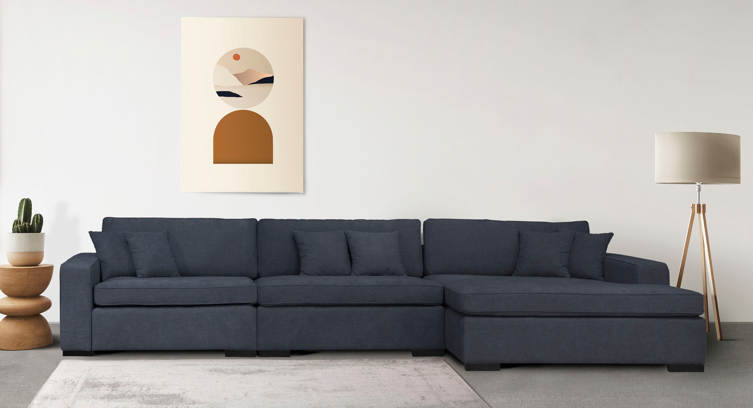 Guido Maria Kretschmer Home&Living Sofa-Eckelement »Skara XXL L-Form«, Loun günstig online kaufen