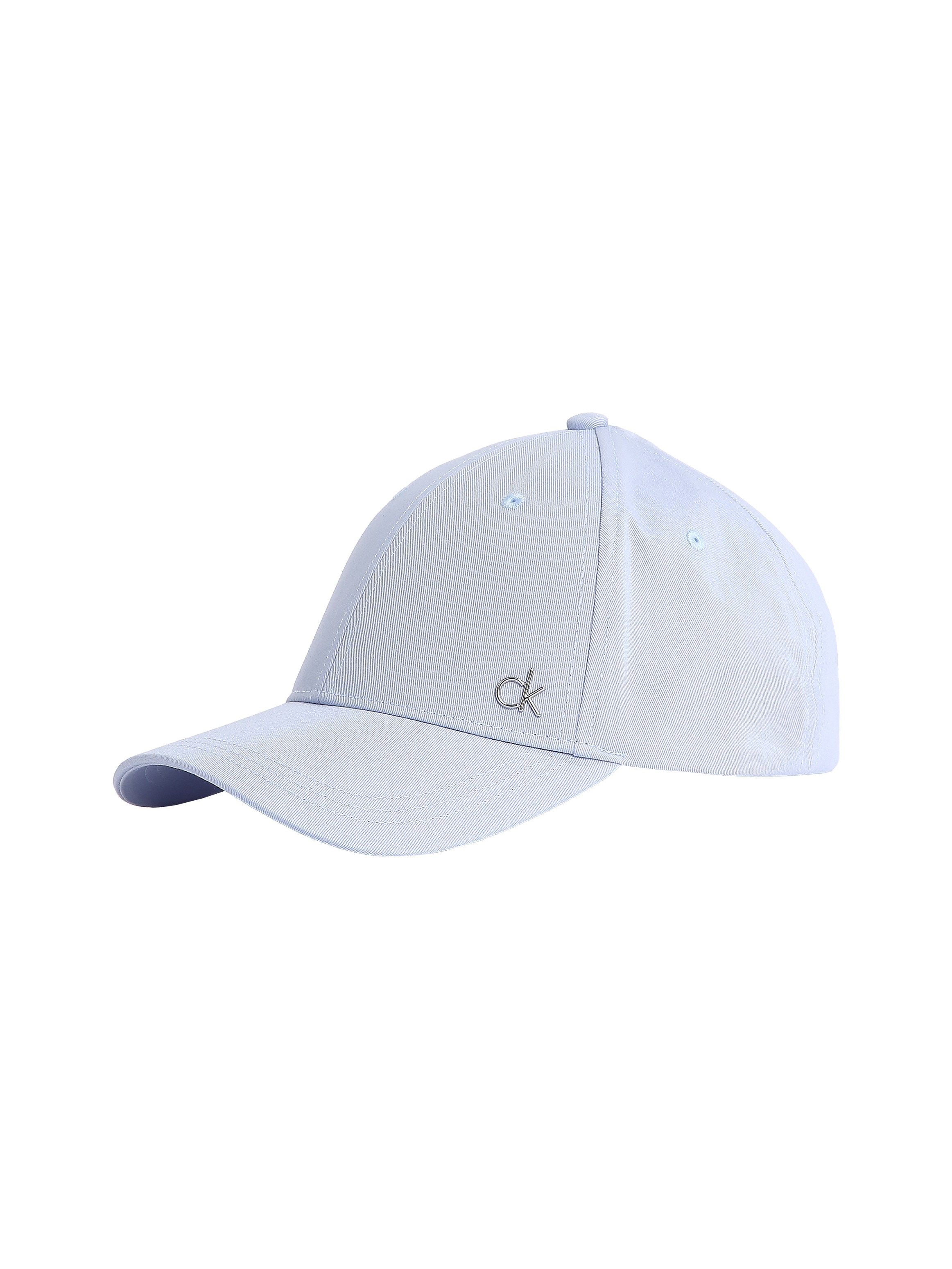 CALVIN KLEIN Baseball Cap »CK METAL COTTON CAP« Logoprägung am Klemmverschluss Zen Blue