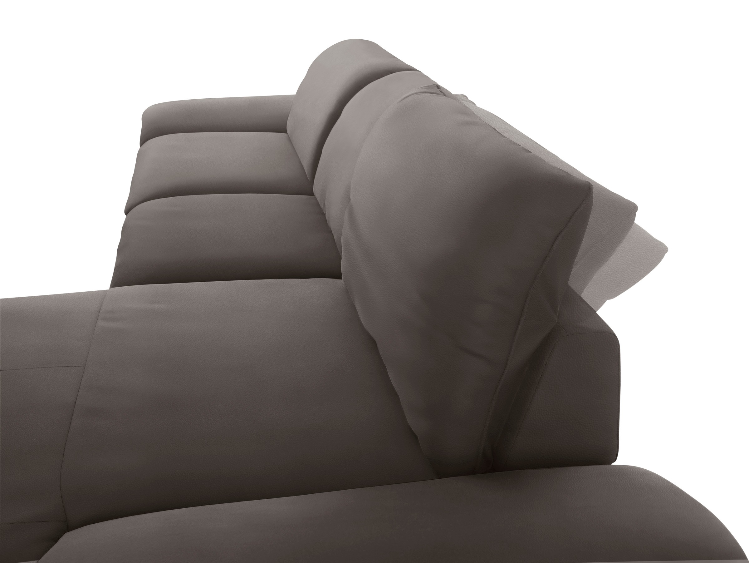 W.SCHILLIG Ecksofa »enjoy&MORE, Designsofa, bequem, zeitlos und elegant, L-Form«, Sitztiefenverstellung, Füße schwarz pulverbeschichtet, Breite 340 cm