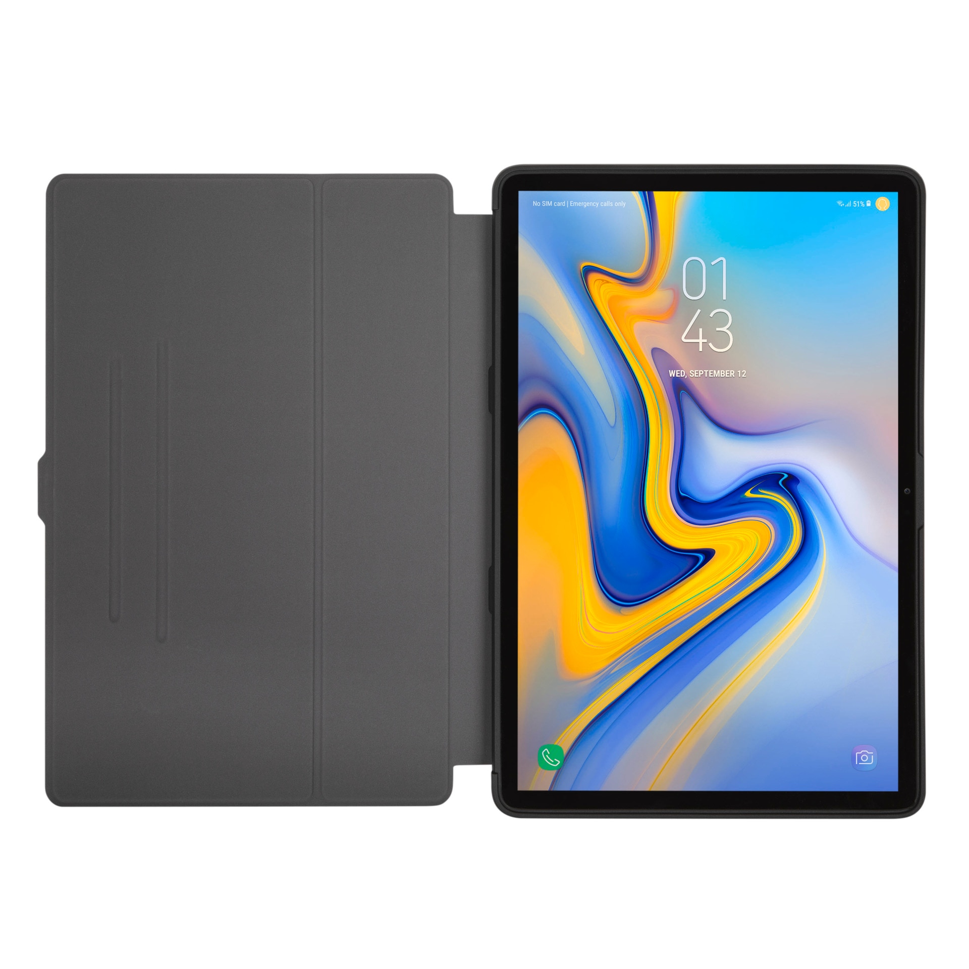 Targus Tablet-Hülle »Click-In Hülle - TabS7 Plus/ S7 FE u. 5G 12.4”«, Galaxy Tab S7-Galaxy Tab S7 FE
